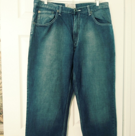 π΄π£A JEANUIN BLEU NEW! MEN JEANππ ππA FANTASTIC VINTAGE GIFT πππ₯Ύ - Picture 2 of 4